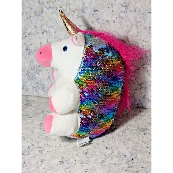 Creativity for Kids Sequin Pets - Sparkles The Unicorn‎ Plush Toy 11" - Picture 1 of 6